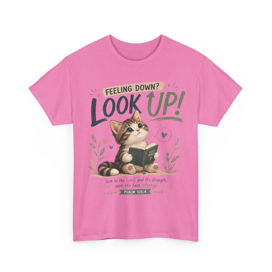 Look Up! Raccoon Graphic Tee